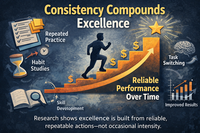Consistency Compounds Excellence: The Research-Backed Case for Reliable Performance